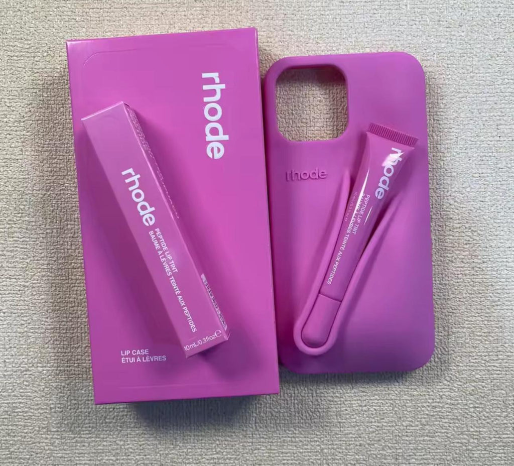 rhode Lipstic & Case set