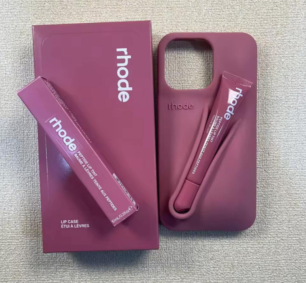 rhode Lipstic & Case set