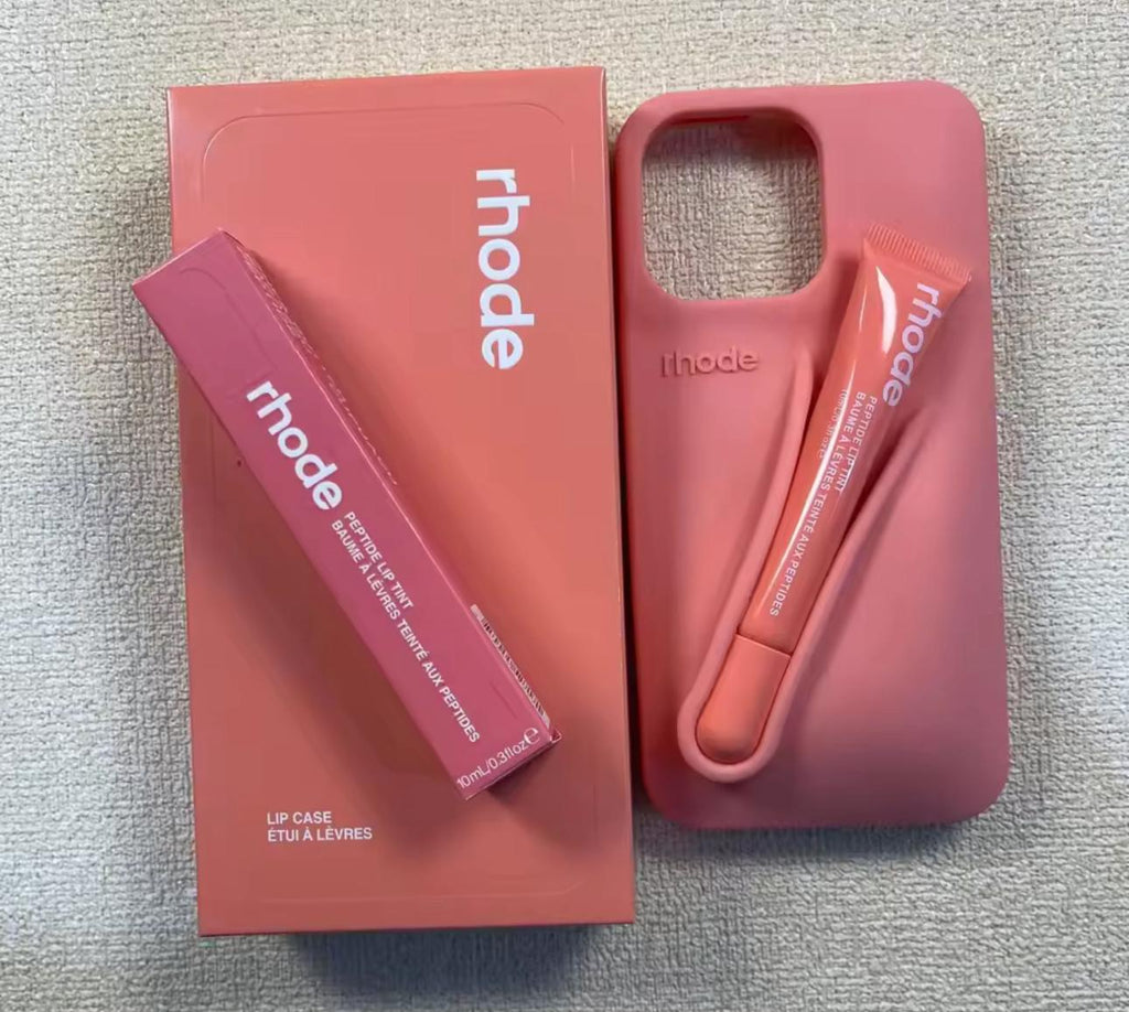 rhode Lipstic & Case set