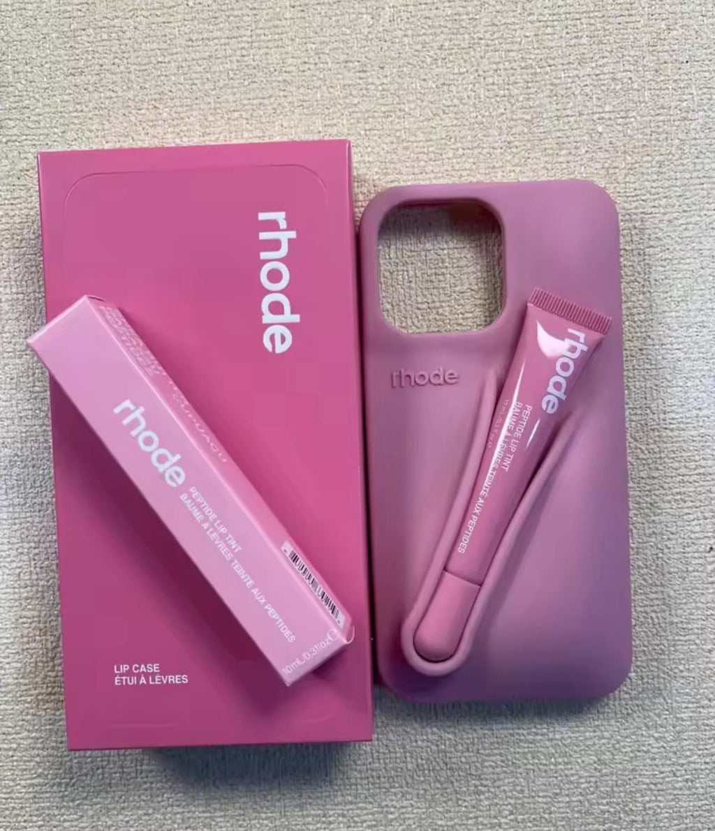 rhode Lipstic & Case set