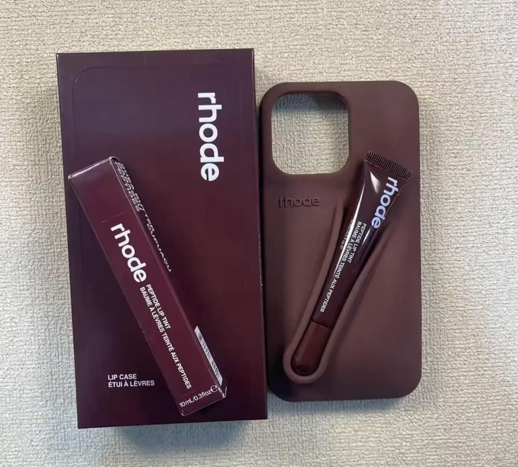 rhode Lipstic & Case set